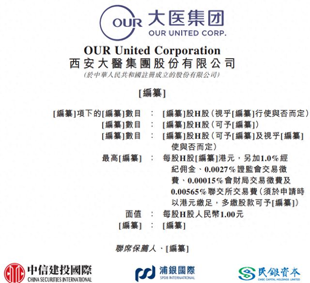IPO雷达｜大医集团递表港交所，估值51亿去年亏近亿，市场份额低收入增长乏力