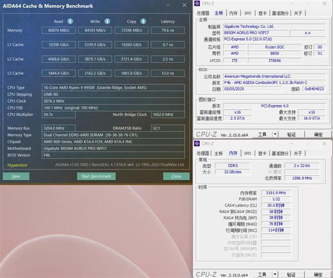 技嘉B850M AORUS PRO WIFI7电竞雕主板评测：230W性能内存一键提速、不输高端