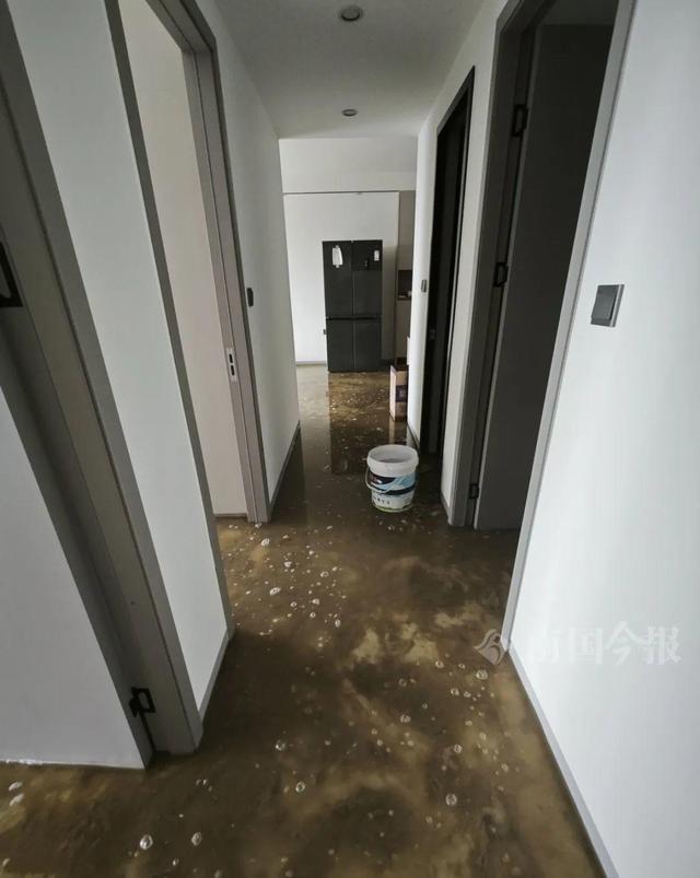 婚房被粪水浸泡漫过脚踝 业主崩溃:原定5月底乔迁