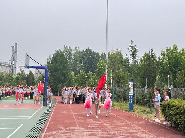星火路小学：牢记党的教导 争做强国少年