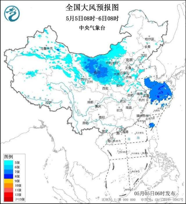 大风、暴雨、沙尘暴三预警齐发，河南北部10级风， 返程天气必看