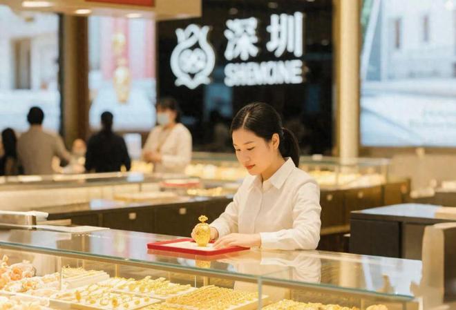 深圳水贝，挤满淘金客