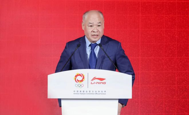 李宁，签约中国奥委会