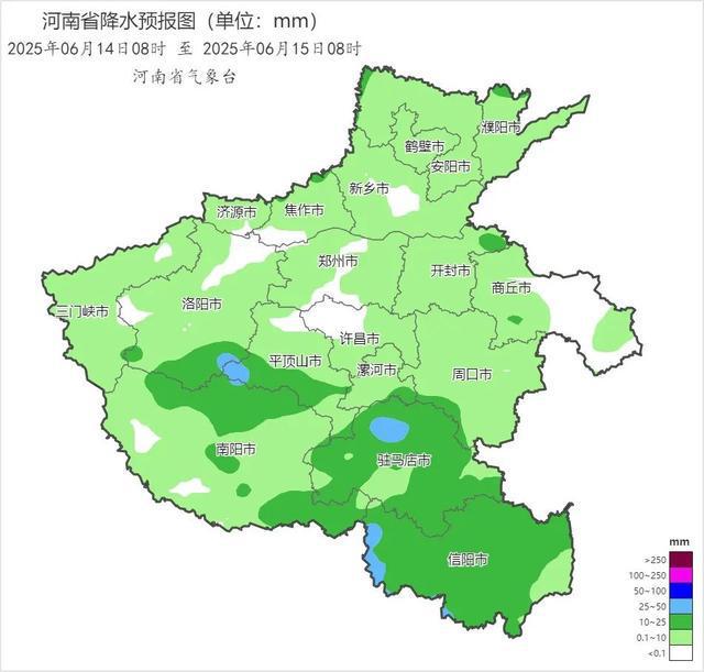 警惕强对流！本周六河南局部大雨或暴雨