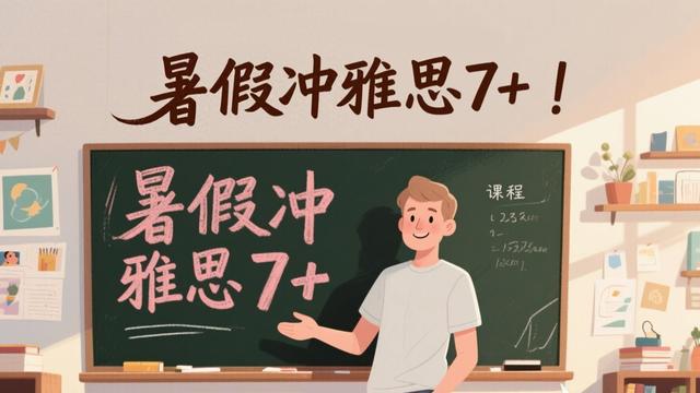 2025暑假·顶配王炸名师天团 带你冲雅思7+